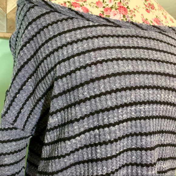 Free People Auntie Em Peplum Thermal Small - Picture 2 of 5